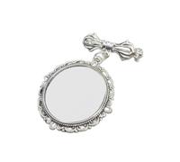 Personnalisable Image de Mariage Pin Cadre Photo Pointes d'Appât Forme Ovale Broche Bijoux Personnalisé Cadeau pour Personnalité de Noël Broche, taille unique, comme décrit