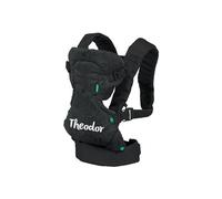 Personnalisable porte-bébé 4-en-1 ergonomique & réglable Noir - pour nouveau-nés et tout-petits - personnalisé avec prénom - Infantino