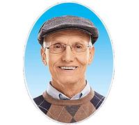 Personnalisation de l'image de Pierre Tombale Spéciale Image de Pierre Tombale Carreaux Colorés en Céramique Personnalisation Portrait Personnes Agées Photos en Céramique Commémorative 3pouces