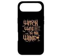 Personnalisation d'halloween de Witch Way to The Wine Coque pour iPhone Air