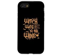 Personnalisation d'halloween de Witch Way to The Wine Coque pour iPhone SE (2020) / 7/8