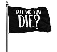 Personnalisé Bannière Décoratifs Drapeau De Jardin Mais Es-Tu Mort ? 90X150Cm Drapeaux Pour Anniversaire Balcon Manif