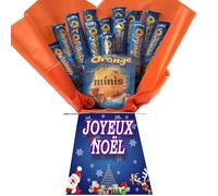 Personnalisé Boîte de Chocolats Joyeux Noël, Collection Festive, Chocolat au Lait, Emballage Cadeau Édition Limitée (Compatible TERRYS CHOCOLATE ORANGE)