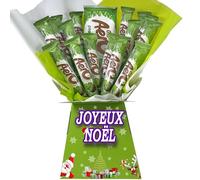 Personnalisé Boîte de Chocolats Joyeux Noël, Collection Festive, Chocolat au Lait, Emballage Cadeau Édition Limitée (Compatible MINT AERO)