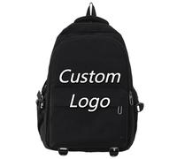Personnalisé Cartable Personnalisée Logo Photo Texte Sac À Dos Hommes Femmes Grande Capacité Étudiants Extérieur Décontracté Épaule Sacs À Dos Color3,30 * 15 * 45CM