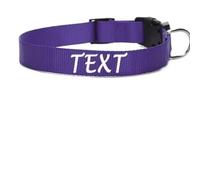 Personnalisé Chien Collier Personnalisée Animaux ID Collier Noms et Téléphone Numéro De Téléphone Collier Petit Moyen Grand Collier Color6,L