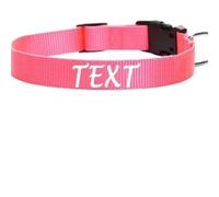 Personnalisé Chien Collier Personnalisée Animaux ID Collier Noms et Téléphone Numéro De Téléphone Collier Petit Moyen Grand Collier Color1,S