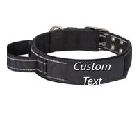 Personnalisé Chien Collier Personnalisée Texte Chien Collier Ajustable Moyen Grand Casual Chiens Collier Color2,S
