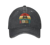 Personnalisé Classique Unisexe Coton Vintage Né en 1981 Anniversaire Jeeps Cadeaux Casquette De Baseball Adulte Réglable Papa Chapeau Hommes Femmes Extérieur Coton, pour Toutes Les Saisons
