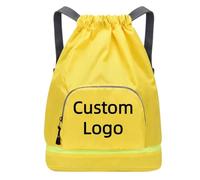 Personnalisé Cordon De Serrage Sac Sac À Bandoulière Hommes Femmes Personnalisée Logo Texte Voyage Sac À Dos Grande Capacité Fitness Sports Sac À Dos Color4,31 * 17 * 42cm