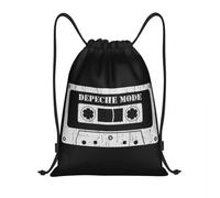 Personnalisé électronique Rock Depeche Cool Mode Cordon Sac à Dos Sacs Femmes Hommes Léger Gym Sports Sac à Dos Sacs pour Le Yoga