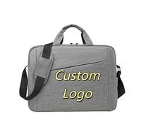 Personnalisé Épaule Sac À Main Personnalisée LogoImpression Hommes Grande Capacité Ordinateur Portable Sac Casual Sac À Main Color3,39 * 6 * 29cm