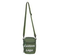 Personnalisé Logo Croix Sac À Dos Personnalisée Texte Imprimer Hommes Femmes Sac À Bandoulière Casual Marche Petit Suspendu Sac Color4,12 * 6 * 18CM