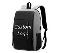 Personnalisé Logo Texte Sac À Dos Personnalisée Imprimé Hommes Ordinateur Sac À Dos Grande Capacité Sac À Bandoulière Color2,32 * 16 * 46CM