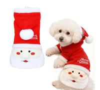 Personnalisé Noël pour Chien Vêtements,Vêtements de Noël pour Chien et Chat de Petite et Moyenne Taille,Marcher en Plein Air (S)