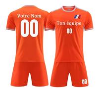 Personnalisé Nom Numéro Logo de l'équipe Maillot Football Maillot Football Personnalisé Maillot Football Enfant Homme Femme Maillot de Foot personnalisé