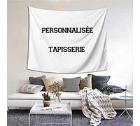 Personnalisé Personnaliser Photo Tapisserie Tenture Murale pour Salon Chambre Dortoir décor, Ajoutez une image, du texte, Un logo ou un Design Artistique et Concevoir Votre Propre Idée 60x50In