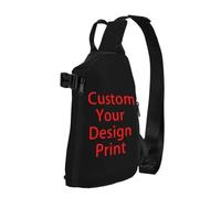 Personnalisé Poitrine Sac À Dos Hommes Personnalisée Votre Design Logo Imprimé Sacs Mode Sac À Bandoulière Poitrine Sac À Dos Voyage Sac À Dos De Jour Color1,17.5 * 17 * 32CM
