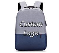 Personnalisé Sac À Bandoulière Hommes Femmes Personnalisée Logo Texte Grande Capacité Sac À Dos Étudiants Sac D'école Casual Voyage Sac À Dos Color2,30 * 14 * 43CM