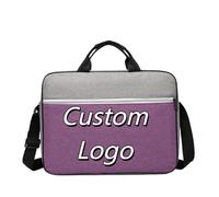 Personnalisé Sac À Main Personnalisée Logo Photo Texte Ordinateur Portable Sac Hommes Femmes Casual Sac À Bandoulière Color4,40 * 7 * 30CM
