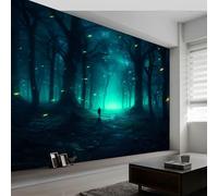 Personnalisé Surréalisme Papier Peint Mural Forêt Fantastique, Geant Intissé Poster Photo 250 x 175 cm pour Salon Chambre Fond Tv Murale Décoration Papier Peint Panoramique