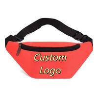 Personnalisé Taille Sac Personnalisée Logo Texte Imprimer Sac Hommes Femmes Sports Poitrine Sac Casual Sac À Bandoulière Color4,30 * 15 * 6CM