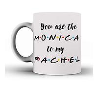 Personnalisé - tasse drôle - tasse d'émissions de télévision d'amis vous êtes le monica à ma rachel - tasse inspirée par des amis - tasse à café - citation inspirée par des amis - cadeaux - meilleurs