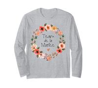 Personnalisé Team Mariée Bride Couronne Terracotta Mignon Manche Longue