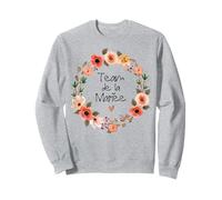 Personnalisé Team Mariée Bride Couronne Terracotta Mignon Sweatshirt
