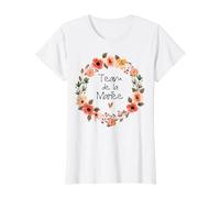 Personnalisé Team Mariée Bride Couronne Terracotta Mignon T-Shirt