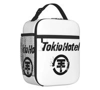 Personnalisé The Band Tokio Hotel Lunch Bag Hommes Femmes Glacière Chaud Allemand Pop Rock Boîtes à Lunch isolées pour Enfants École