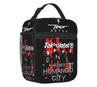 Personnalisé The Band Tokio Hotel Sac à Lunch isolé pour l’école Bureau Pop Rock Resuable Cooler Thermal Bento Box Femmes Enfants