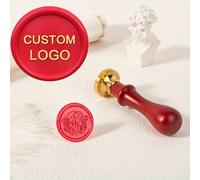 Personnalisé Wax Seal - conception personnalisé Wax Seal pour votre logo, idéal pour enveloppes scellées mariage invitation Craft projet cadeau emballage, cadeau parfait pour les amateurs de la main
