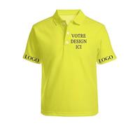 Personnalisée Polo Homme/Femme Concevez Votre Propre Logo Photo Texte nom Chemises de Golf Personnalisable Polos Manches Courtes Tshirt Chemises d'affaires Cadeaux de Travail