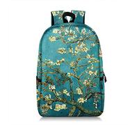 Personnaliser Logo Image Nom Sac À Dos Peinture À L'huile Nuit Étoilée Sac À Dos Claude Monet Gustav Klimt Van Gogh Sacs D'école Voyage Ordinateur Portable Sacs À Dos Art Étudiant Art Étudi