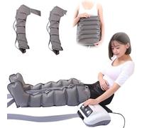 Personnalisez ce dont vous avez besoin 6 cavités Air Compression Leg Massager | Bottes de massage électriques pour tout le corps pour jambes/bras/taille | Drainage lymphatique à 3 intensités et