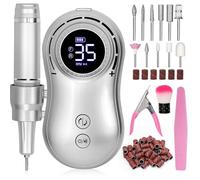 Personnalisez ce dont vous avez besoin - Perceuse à ongles électrique professionnelle 35 000 tr/min - Machine à lime portable rechargeable pour manucure et pédicure, outil de polissage et de façonnage