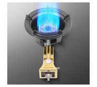 Personnalisez ce dont vous avez besoin Réchaud à gaz avec 1 brûleur, réchaud de table de 25 kW pour GPL, support de casserole en fonte noire avec bouton, avec protection automatique de la flamme