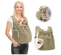 Personnalisez ce dont vous avez besoin Sac de poitrine de transport pour animal de compagnie, grand sac à dos en maille respirante pour chien, mains libres, bandoulière portable pour chat pour voyage