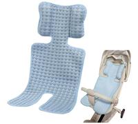 Personnalisez ce dont vous avez besoin : tapis rafraîchissant portable pour poussette et siège auto - Tapis de refroidissement lavable pour temps chaud (bleu)