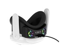 Personnalisez ce dont vous avez besoin Ventilateur de refroidissement RVB pour casque Meta Quest 3 VR - Coussin doux et respirant avec interface faciale en mousse et remplacement du coussinet de nez