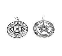 Personnalisez la plaque de médaille de Venus en argent sterling 925 de 18 mm.