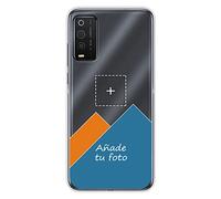 Personnalisez votre coque en silicone gel TPU transparent avec votre photo pour TCL 205 Motif personnalisé