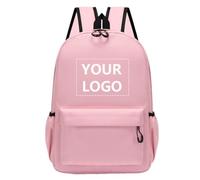 Personnalisez Votre Logo/Texte Sac À Dos Personnalisé Garçons Filles Enfants Sac À Livres Décontracté Sacs À Livres pour Enfants Cartable pour Adolescents Sac À Dos De Voyage Color2,48 * 32 * 16Cm