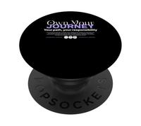 Personnalisez Votre Parcours - Urban Typography Streetwear PopSockets PopGrip Adhésif