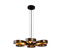 Personnalité créative, 6 Fleurs Droplight Petal modélisation Industrielle rétro Suspension Large éclairage de Plafond Lampe Suspendue 6 lumières avec chaîne Salle à Manger, Ferme, Club, Bar