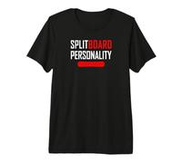 Personnalité du Panneau divisé T-Shirt Haut de Gamme