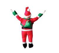 Personnalité grimpant Père Noël Convient pour intérieur ou extérieur Accessoires décoratifs de Noël VXj960 (B, 40 cm)