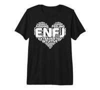 Personnalité intuitive drôle du protagoniste ENFJ extraverti T-Shirt Haut de Gamme