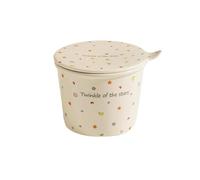 Personnalité Ménage Cartoon Star Vaisselle Céramique Dortoir Instant Noodle Bowl - Bol de nouilles instantanées